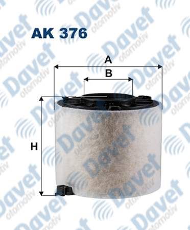 FILTRON AK376 Hava Filtresi Audi A4 (8w) - A5 (F5) - Q5 Ii (Fy)